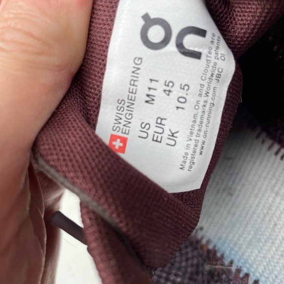 On Cloud Running Shoes Size 11 Men’s - Picture 6 of 15